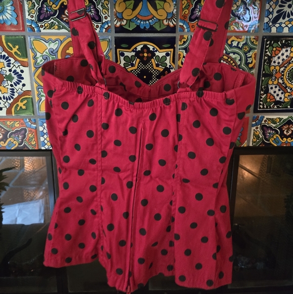 Red Polka Dot Dress - Picture 2 of 3